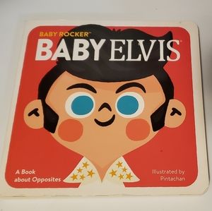 Hardcover Baby Elvis book